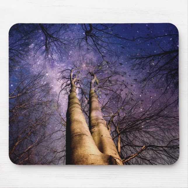 verzauberter Wald Mousepad (Vorne)