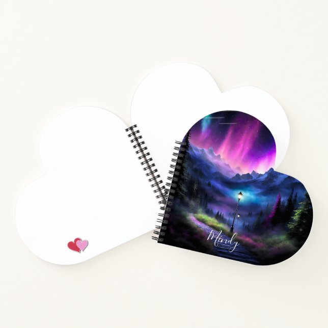 verzauberter Wald Notizbuch (Innenseite)