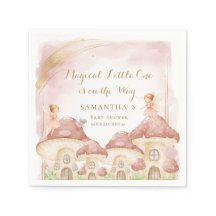 Verzauberter Wald Pilz Baby Shower Party