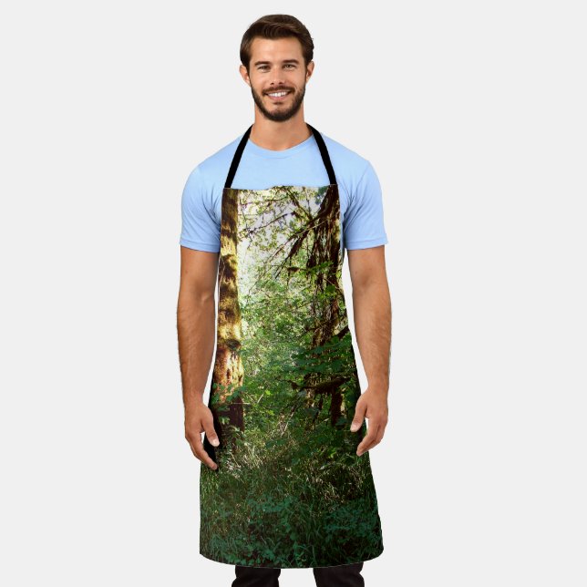 verzauberter Wald Schürze (Getragen)