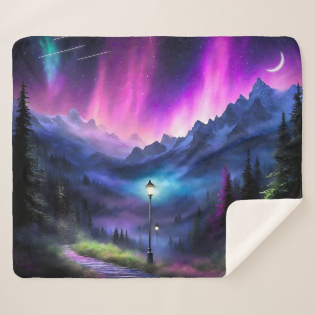 verzauberter Wald Sherpadecke (Vorderseite (Horizontal))