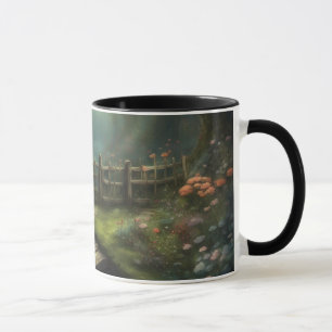 Verzauberter Waldgarten - fantastischer Weg Tasse