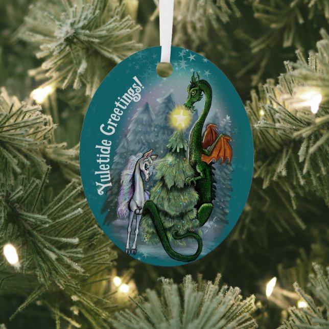 verzauberter Weihnachtsbaum Ornament Aus Metall (InSitu)