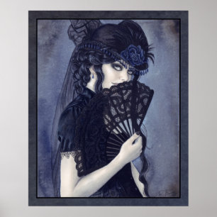 Verzaubertes Abends-Plakat Poster