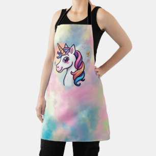 Verzaubertes Einhorn Schürze