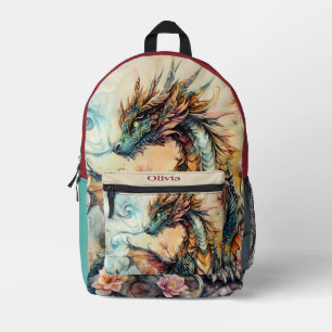 Verzaubertes Fabelwesen Bedruckter Rucksack