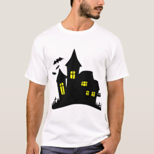 Verzaubertes Haus Spuk Halloween T-Shirt