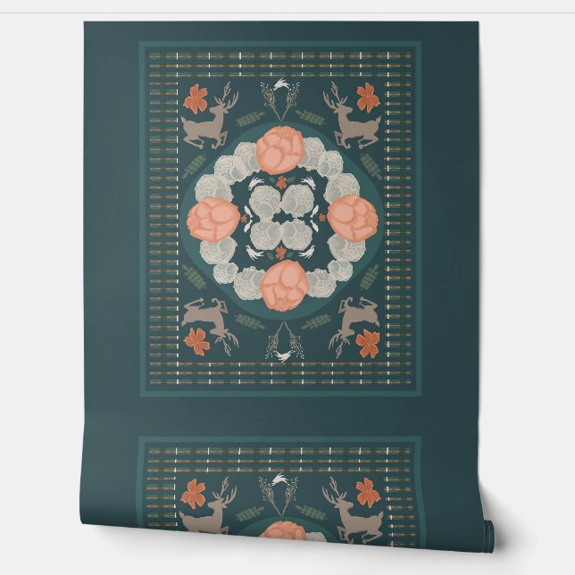 verzaubertes Holz Tapete (Abrollen)