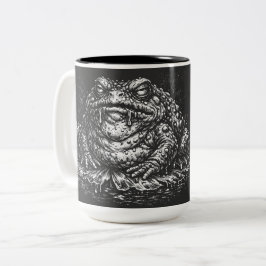 Verzaubertes Krötensiegel von BurnsInHell Zweifarbige Tasse
