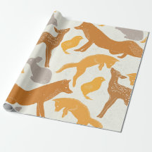 Verzaubertes Wald-Geschenkpapier
