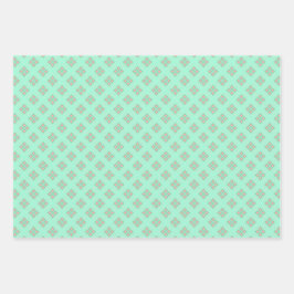 Verzauberung von Sets zum Umblättern von Papierblä Geschenkpapier Set