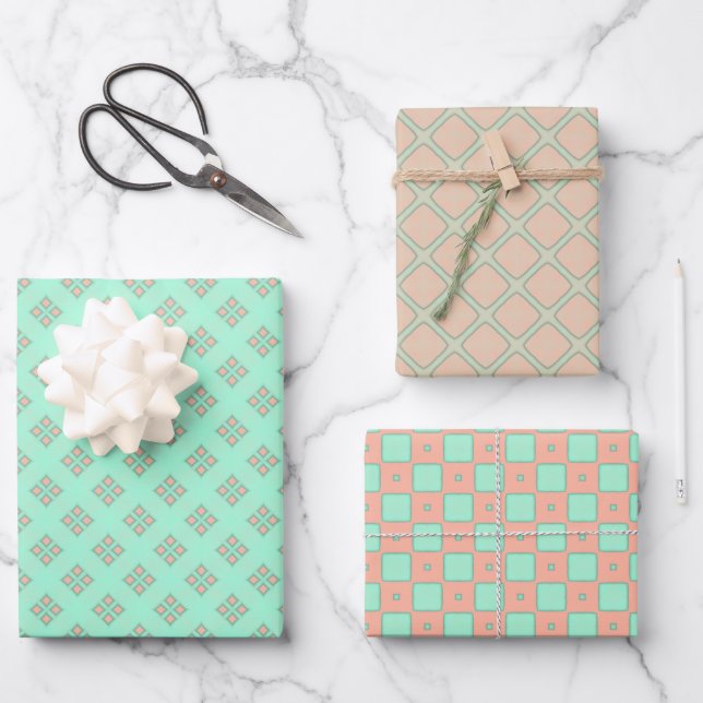 Verzauberung von Sets zum Umblättern von Papierblä Geschenkpapier Set (Vorderseite)