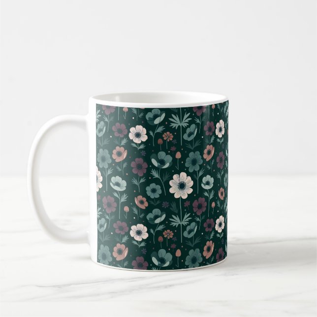 Verzauberungsmuster Kaffeetasse (Links)