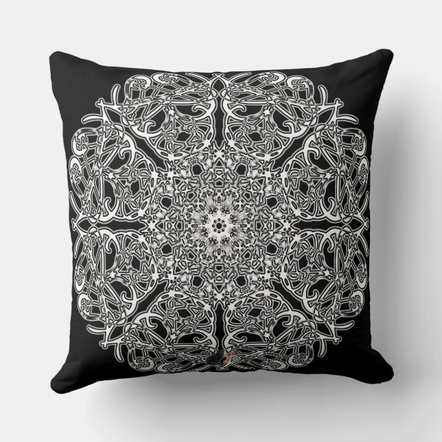 Verzaubre Octa Glyph Pillow Kissen (Rückseite)