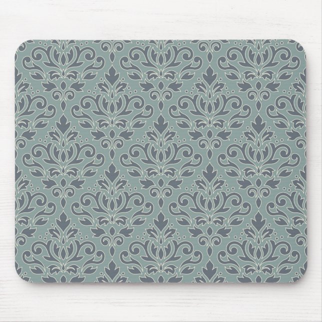 Verzeichnen Sie Creme-blaues aquamarines des Mousepad (Vorne)