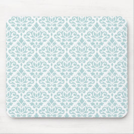 Verzeichnen Sie Enten-Ei-Blau DamastRpt Ptn (b) Mousepad