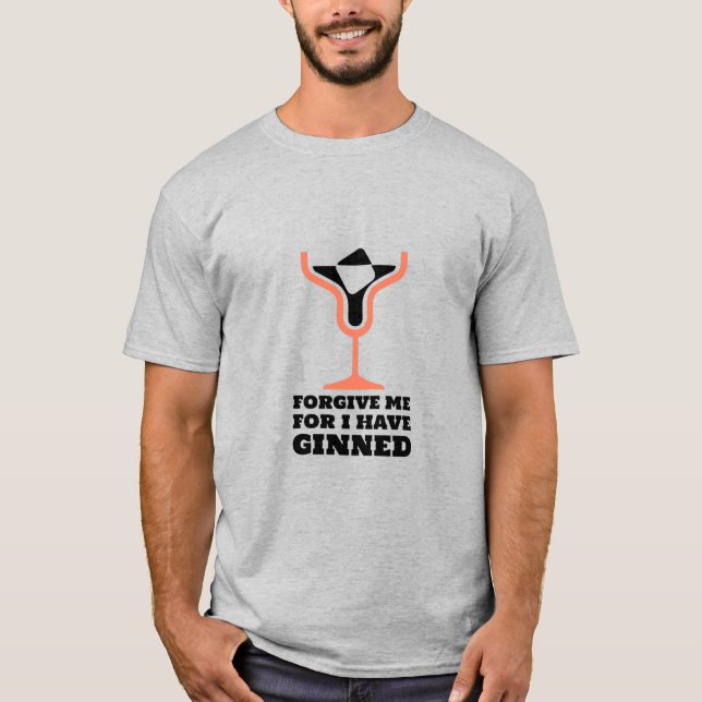 Verzeihen Sie mir, denn ich habe gewonnen T-Shirt (Vorderseite)