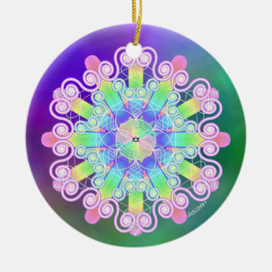 Verzeihung/sanft Keramikornament