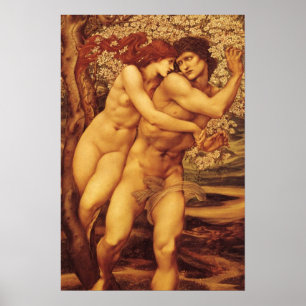 Verzeihungsbaum, Sir Edward Coley Burne-Jones Poster
