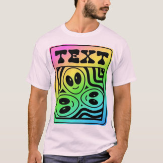Verzerrte Raumlächeln T-Shirt