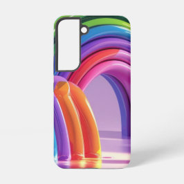 Verzerrte Regenbögen Samsung Galaxy Hülle