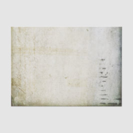 Verzerrter gekrechter Text mit Textur Seidenpapier