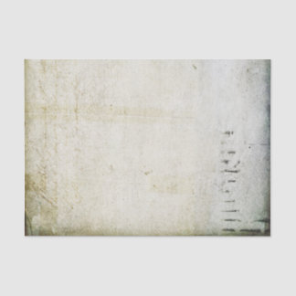 Verzerrter gekrechter Text mit Textur Seidenpapier