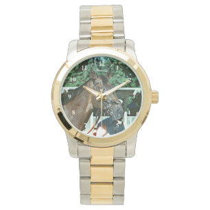 Verzichten Sie Rennpferd 1977 Armbanduhr
