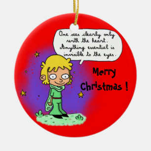verzieren Sie "frohe Weihnachten" "der kleine Keramik Ornament