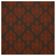 Verziert Barockbraun Damasmuster