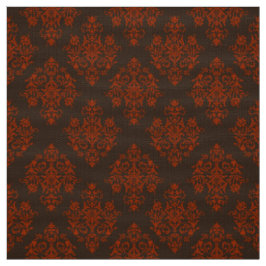 Verziert Barockbraun Damasmuster Stoff