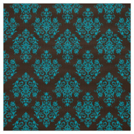 Verziert Barockbraun Damasmuster Stoff