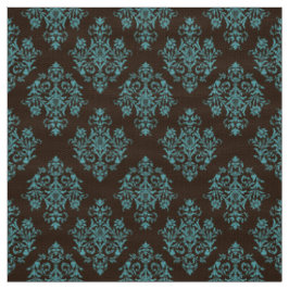 Verziert Barockbraun Damasmuster Stoff