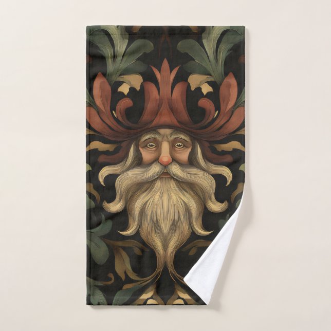 Verziert Fantasy Gnome Badhandtuch Set (Handtuch)