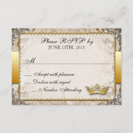 Verziert Mairytale Storybook Wedding RSVP