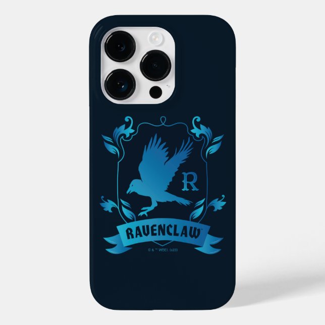Verziert RAVENCLAW™ House Wappen Case-Mate iPhone 14 Pro Hülle (Rückseite)