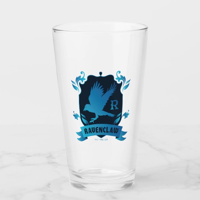 Verziert RAVENCLAW™ House Wappen Glas (Vorderseite)