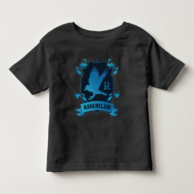Verziert RAVENCLAW™ House Wappen Kleinkind T-shirt (Vorderseite)