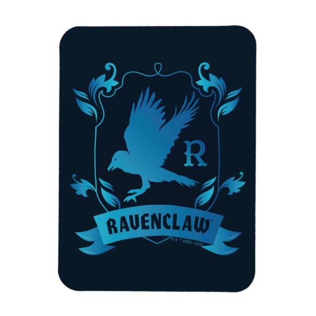 Verziert RAVENCLAW™ House Wappen Magnet (Vertikal)