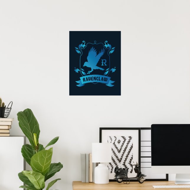 Verziert RAVENCLAW™ House Wappen Poster (Heimbüro)