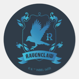 Verziert RAVENCLAW™ House Wappen Runder Aufkleber