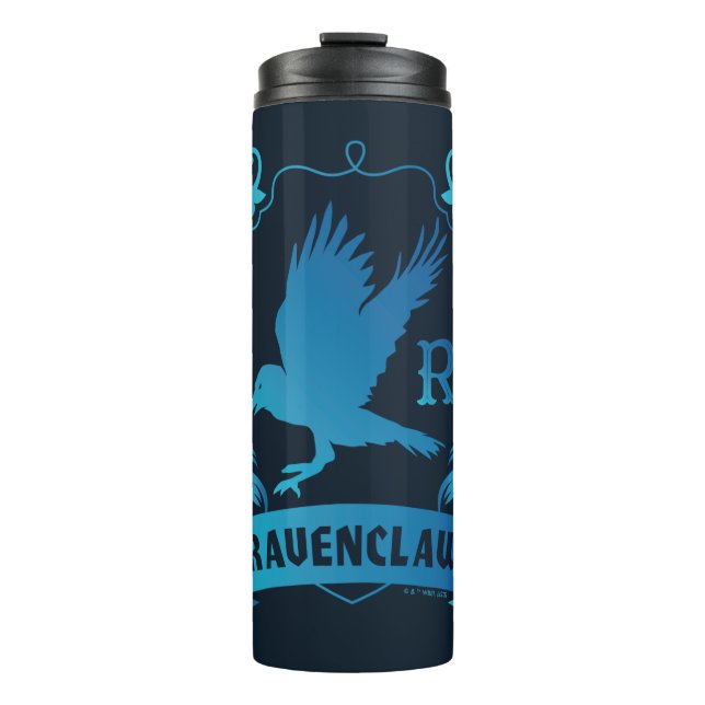 Verziert RAVENCLAW™ House Wappen Thermosbecher (Vorderseite)