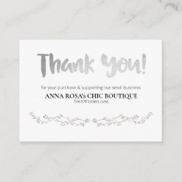 *~* Verziert Scroll QR DANK LOGO Review AP8 Begleitkarte