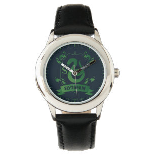 Verziert SLYTHERIN™-Wappen Armbanduhr