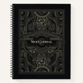 Verziert Steampunk Journal Notizbuch
