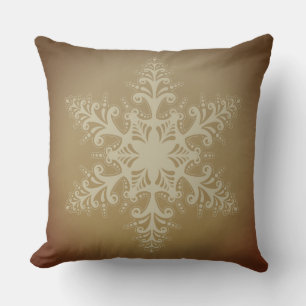 Verziert Stilvoll Snowflake Classic Weihnachten Kissen