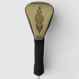 Verziert Treble Clef Golf Headcover