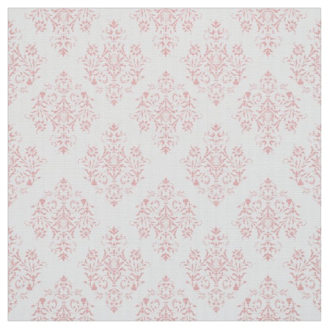 Verzierte Barockfarbene Damastmuster Stoff (Muster)