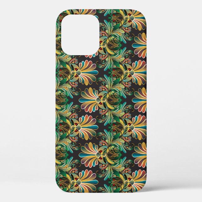 Verzierte Blume Case-Mate iPhone Hülle (Rückseite)