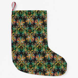 Verzierte Blume Kleiner Weihnachtsstrumpf